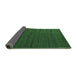 Sideview of Abstract Emerald Green Modern Rug, abs5532emgrn