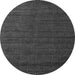 Round Machine Washable Abstract Gray Modern Rug, wshabs5532gry