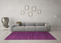 Machine Washable Abstract Purple Modern Rug, wshabs5532pur