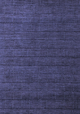 Abstract Blue Modern Rug, abs5532blu