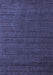 Abstract Blue Modern Rug, abs5532blu