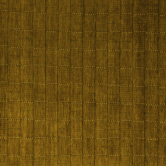 Square Machine Washable Abstract Yellow Modern Rug, wshabs5532yw