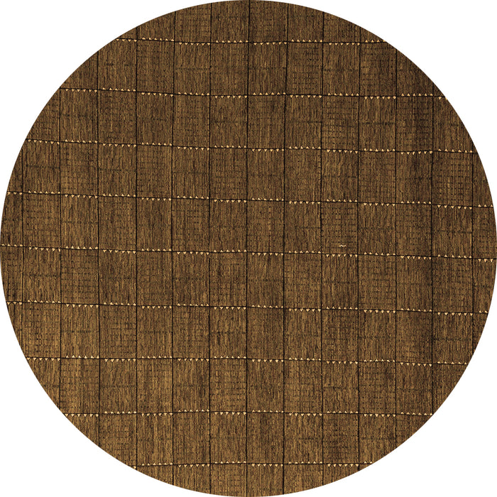 Round Machine Washable Abstract Brown Modern Rug, wshabs5532brn