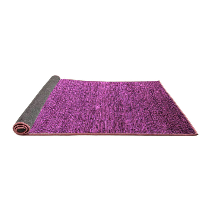 Sideview of Abstract Purple Modern Rug, abs5533pur