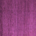 Square Abstract Purple Modern Rug, abs5534pur