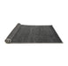 Sideview of Abstract Gray Modern Rug, abs5534gry