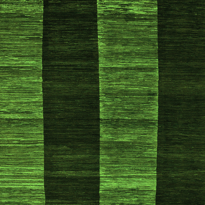Square Machine Washable Abstract Green Modern Area Rugs, wshabs5535grn
