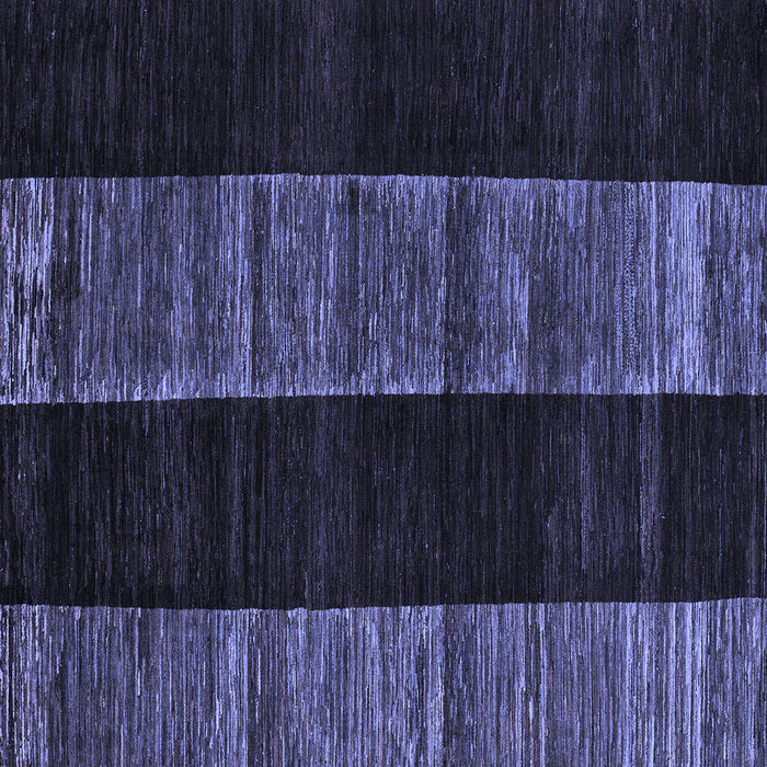 Square Abstract Blue Modern Rug, abs5535blu