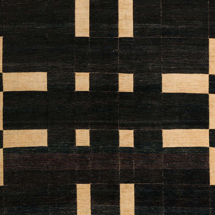 Machine Washable Abstract Antique Bronze Green Rug, wshabs5536