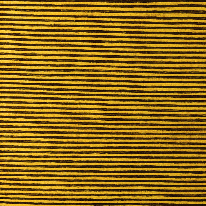 Abstract Yellow Modern Rug, abs5537yw