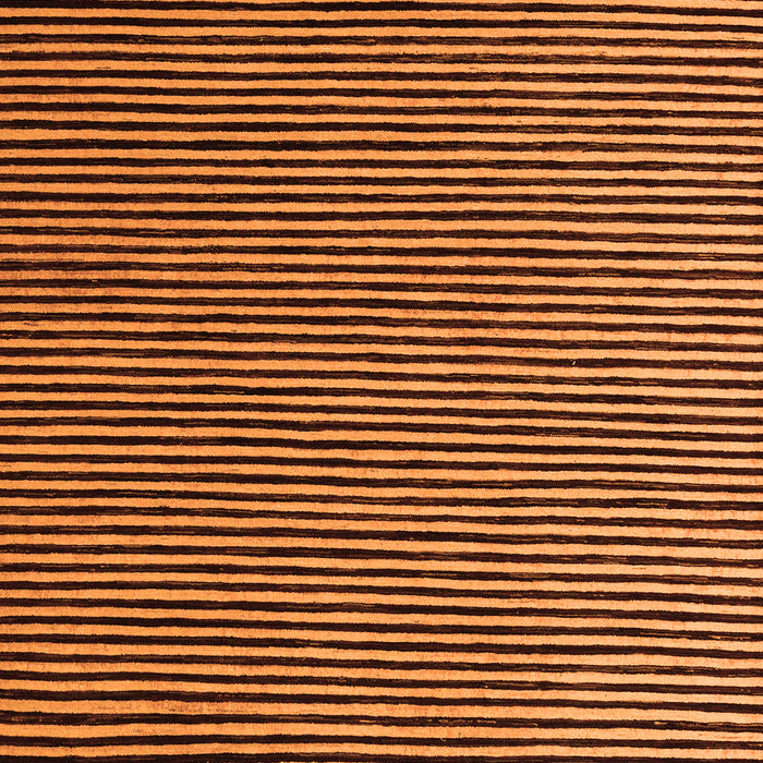 Machine Washable Abstract Orange Modern Area Rugs, wshabs5537org