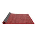 Abstract Red Modern Area Rugs