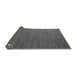 Sideview of Abstract Gray Modern Rug, abs5537gry