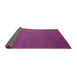 Sideview of Abstract Pink Modern Rug, abs5538pnk