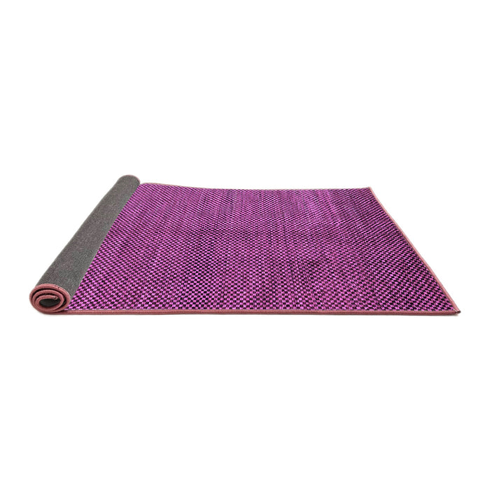 Sideview of Abstract Purple Modern Rug, abs5539pur