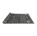 Sideview of Abstract Gray Modern Rug, abs553gry