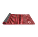 Abstract Red Modern Area Rugs