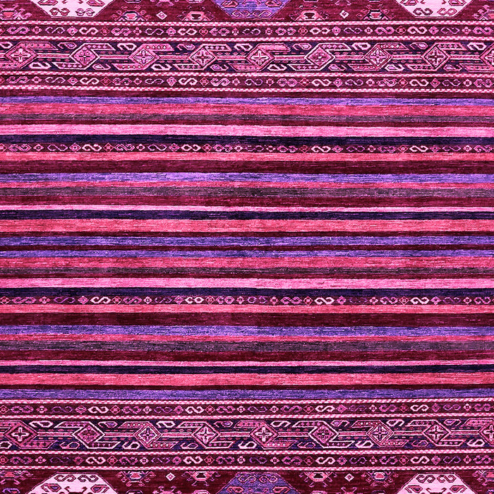 Machine Washable Abstract Pink Modern Rug, wshabs553pnk