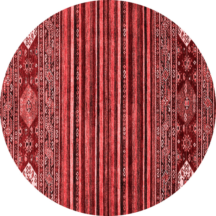 Machine Washable Abstract Red Modern Rug, wshabs553red