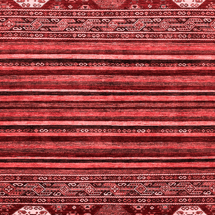 Abstract Red Modern Area Rugs