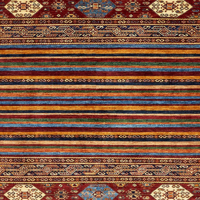 Machine Washable Abstract Dark Red Rug, wshabs553