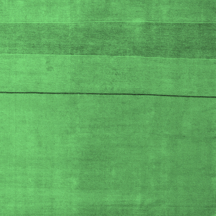 Square Machine Washable Abstract Emerald Green Modern Area Rugs, wshabs5540emgrn