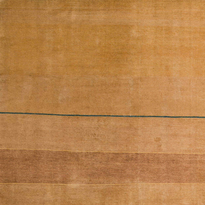 Square Abstract Orange Modern Rug, abs5540