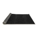 Sideview of Abstract Gray Modern Rug, abs5541gry