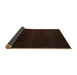 Sideview of Abstract Brown Modern Rug, abs5541brn