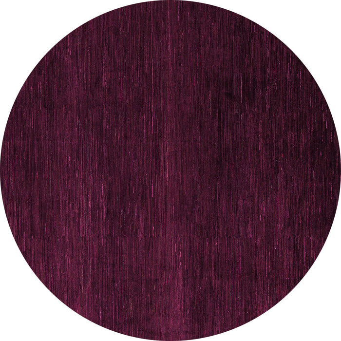 Round Abstract Pink Modern Rug, abs5541pnk