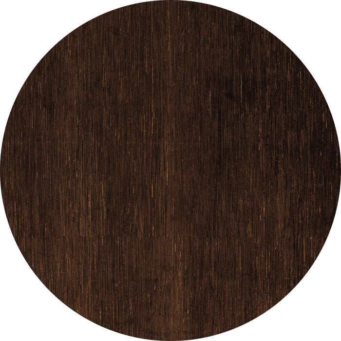 Round Machine Washable Abstract Brown Modern Rug, wshabs5541brn