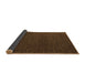 Sideview of Abstract Brown Modern Rug, abs5542brn