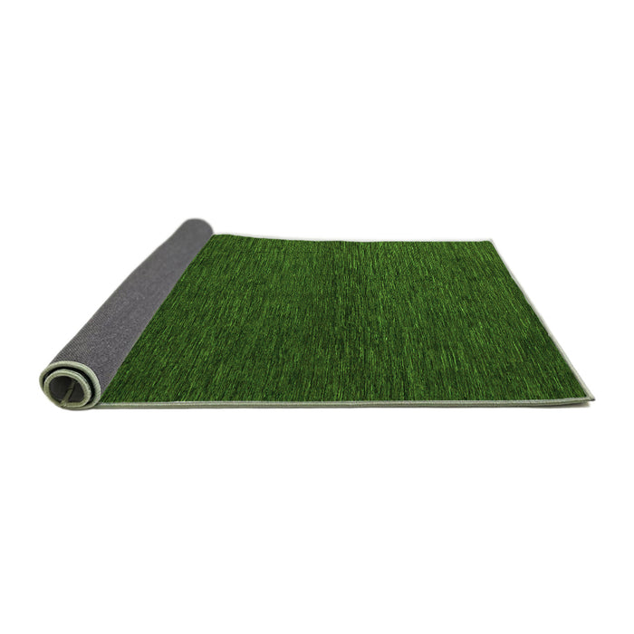 Sideview of Abstract Green Modern Rug, abs5542grn