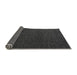 Sideview of Abstract Gray Modern Rug, abs5542gry