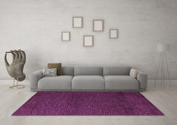 Machine Washable Abstract Purple Modern Area Rugs in a Living Room, wshabs5542pur