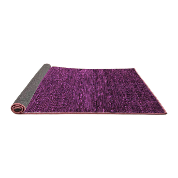 Sideview of Abstract Purple Modern Rug, abs5543pur