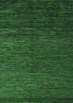 Abstract Emerald Green Modern Rug, abs5543emgrn