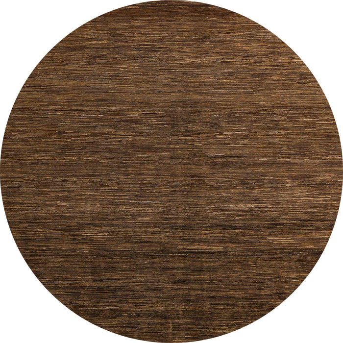 Round Machine Washable Abstract Night Red Rug, wshabs5543