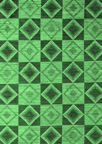 Abstract Emerald Green Modern Rug, abs5544emgrn