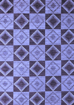 Abstract Blue Modern Rug, abs5544blu