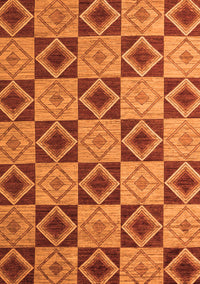 Abstract Orange Modern Rug, abs5544org