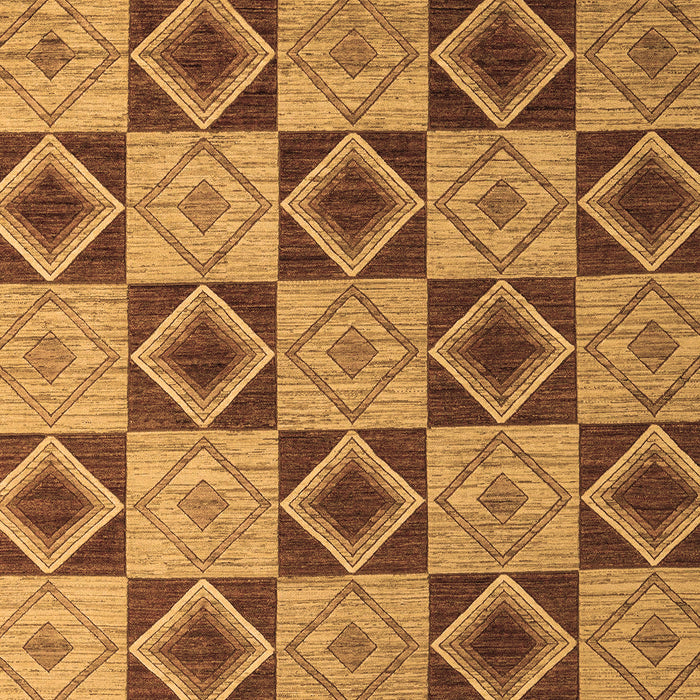 Machine Washable Abstract Brown Modern Rug, wshabs5544brn