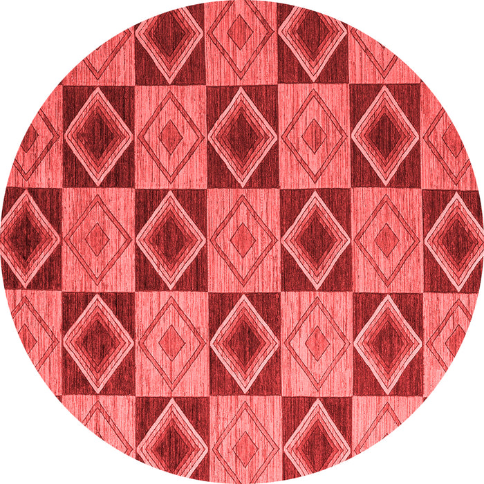 Machine Washable Abstract Red Modern Rug, wshabs5544red