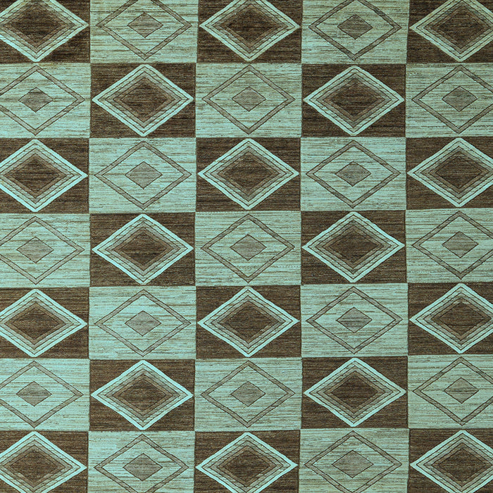 Square Machine Washable Abstract Light Blue Modern Rug, wshabs5544lblu