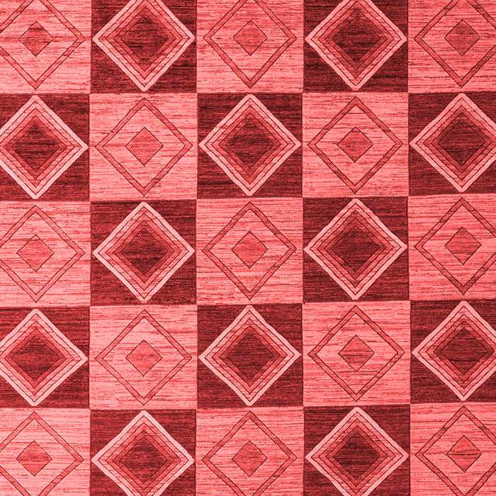 Machine Washable Abstract Red Modern Rug, wshabs5544red