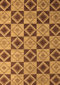 Abstract Brown Modern Rug, abs5544brn