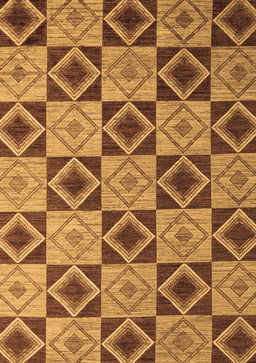 Abstract Brown Modern Rug, abs5544brn