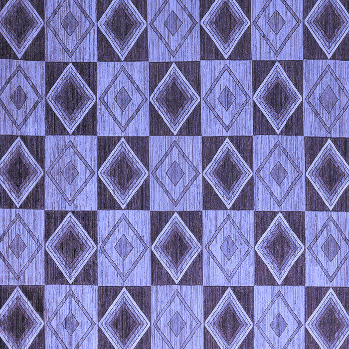 Square Machine Washable Abstract Blue Modern Rug, wshabs5544blu