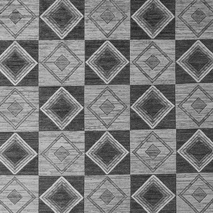 Machine Washable Abstract Gray Modern Rug, wshabs5544gry