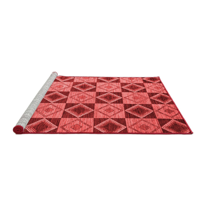 Modern Red Washable Rugs